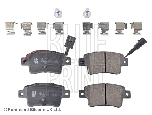 ADL144237 BLUE PRINT Комплект тормозных колодок, дисковый тормоз (фото 1)