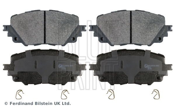 ADM542110 BLUE PRINT Комплект тормозных колодок, дисковый тормоз (фото 1)