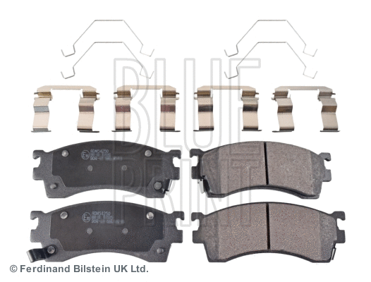 ADM54250 BLUE PRINT Комплект тормозных колодок, дисковый тормоз (фото 1)