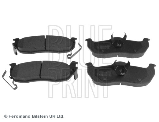 ADN142160 BLUE PRINT Комплект тормозных колодок, дисковый тормоз (фото 2)