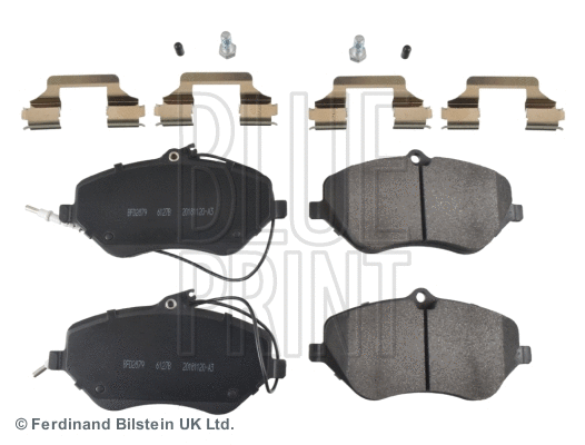 ADP154243 BLUE PRINT Комплект тормозных колодок, дисковый тормоз (фото 1)