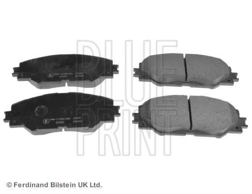 ADT342162 BLUE PRINT Комплект тормозных колодок, дисковый тормоз (фото 1)