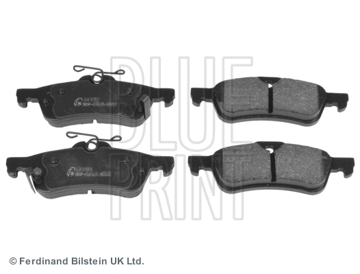 ADT342172 BLUE PRINT Комплект тормозных колодок, дисковый тормоз (фото 1)