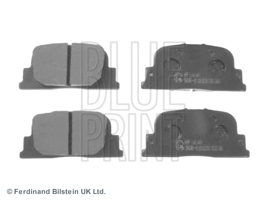ADT342179 BLUE PRINT Комплект тормозных колодок, дисковый тормоз (фото 1)