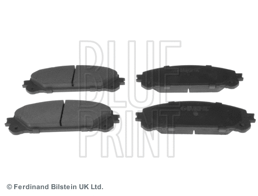 ADT342190 BLUE PRINT Комплект тормозных колодок, дисковый тормоз (фото 1)