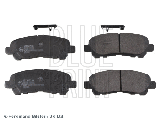 ADT342210 BLUE PRINT Комплект тормозных колодок, дисковый тормоз (фото 1)