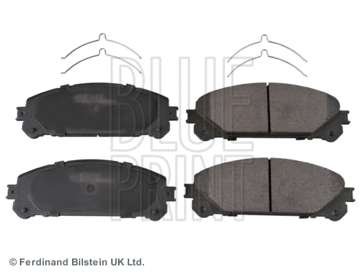 ADT342212 BLUE PRINT Комплект тормозных колодок, дисковый тормоз (фото 1)