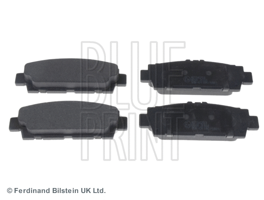 ADT34253 BLUE PRINT Комплект тормозных колодок, дисковый тормоз (фото 1)