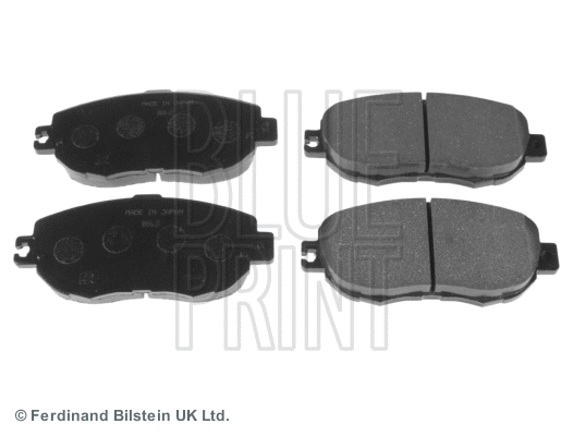 ADT34255 BLUE PRINT Комплект тормозных колодок, дисковый тормоз (фото 1)