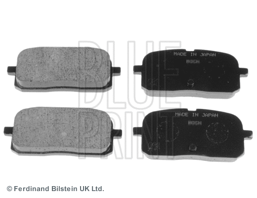 ADT34267 BLUE PRINT Комплект тормозных колодок, дисковый тормоз (фото 1)