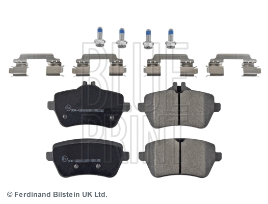 ADU174270 BLUE PRINT Комплект тормозных колодок, дисковый тормоз (фото 1)