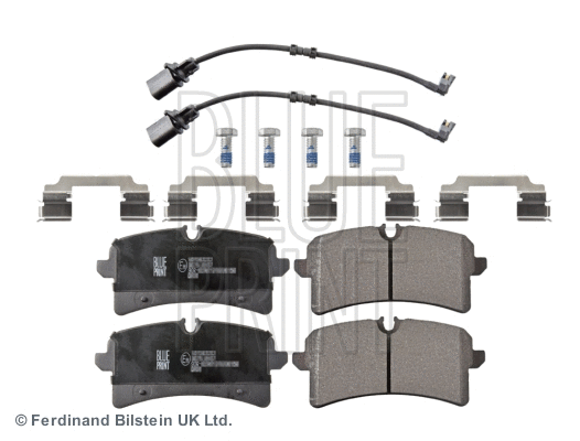 ADV184296 BLUE PRINT Комплект тормозных колодок, дисковый тормоз (фото 1)