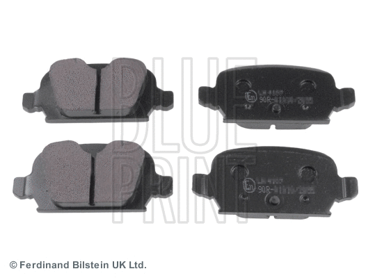 ADZ94232 BLUE PRINT Комплект тормозных колодок, дисковый тормоз (фото 1)