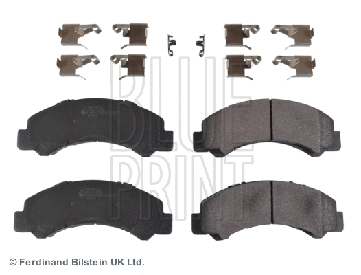 ADZ94236 BLUE PRINT Комплект тормозных колодок, дисковый тормоз (фото 1)