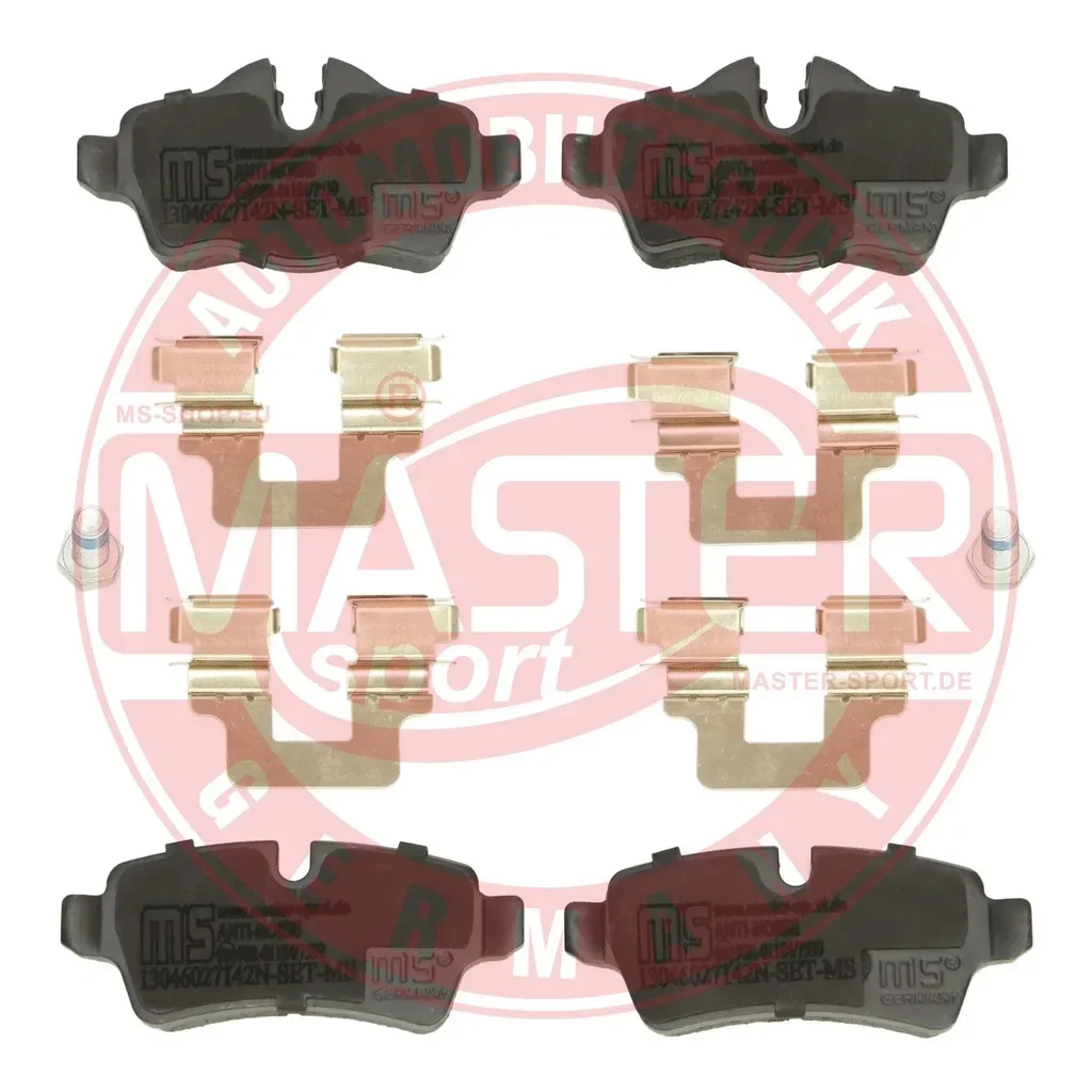 13046027142N-SET-MS MASTER-SPORT GERMANY Комплект тормозных колодок, дисковый тормоз (фото 1)
