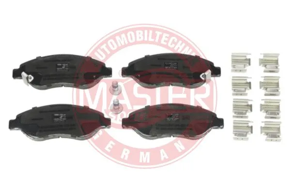 13046038412N-SET-MS MASTER-SPORT GERMANY Комплект тормозных колодок, дисковый тормоз (фото 1)