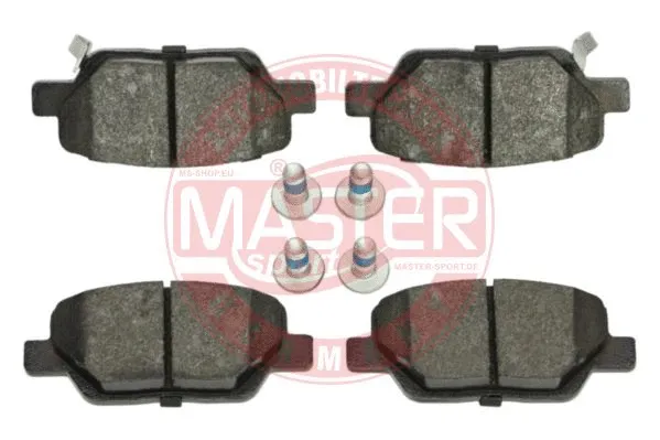 13046056772N-SET-MS MASTER-SPORT GERMANY Комплект тормозных колодок, дисковый тормоз (фото 4)