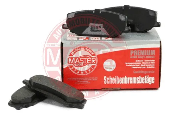 13046059662N-SET-MS MASTER-SPORT GERMANY Комплект тормозных колодок, дисковый тормоз (фото 3)