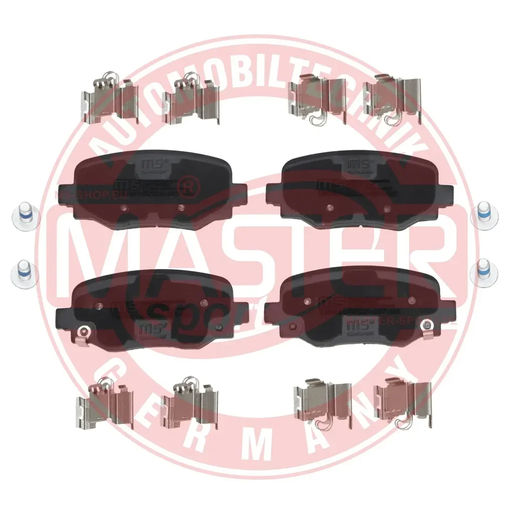 13046149252N-SET-MS MASTER-SPORT GERMANY Комплект тормозных колодок, дисковый тормоз (фото 4)