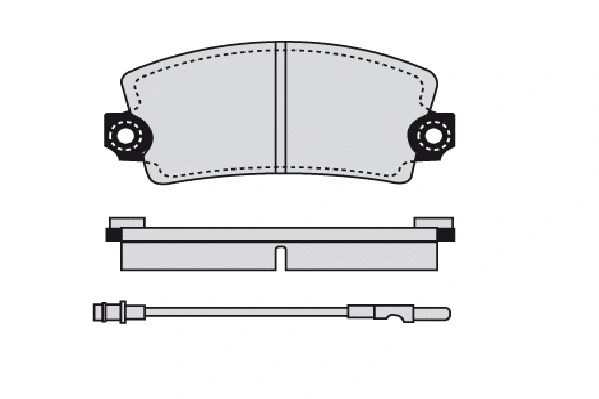 RA.0086.6 RAICAM Комплект тормозных колодок, дисковый тормоз (фото 1)