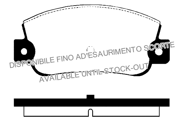 RA.0255.0 RAICAM Комплект тормозных колодок, дисковый тормоз (фото 1)
