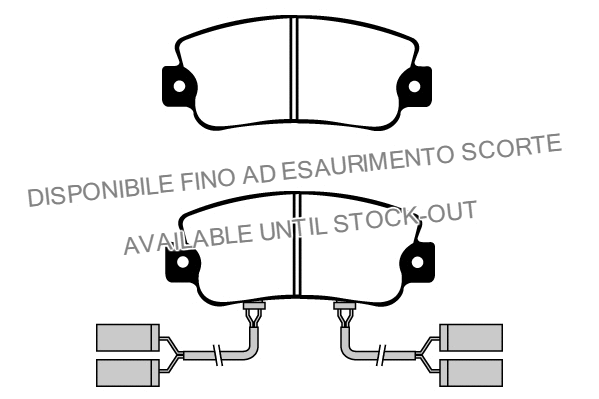 RA.0260.1 RAICAM Комплект тормозных колодок, дисковый тормоз (фото 1)