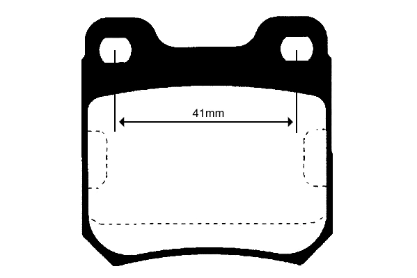 RA.0389.1 RAICAM Комплект тормозных колодок, дисковый тормоз (фото 1)