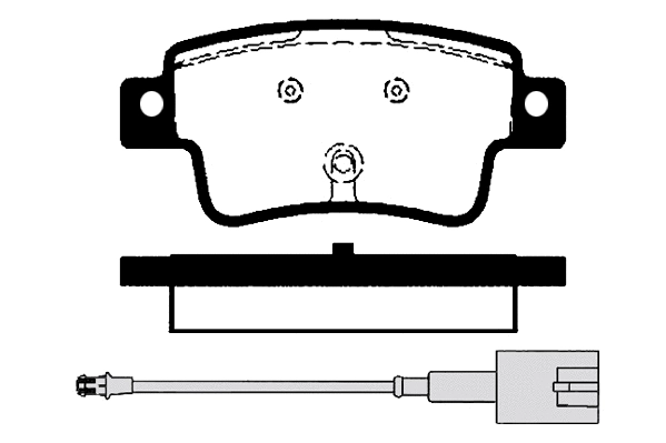 RA.0419.2 RAICAM Комплект тормозных колодок, дисковый тормоз (фото 1)