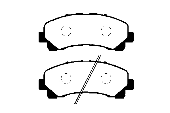 RA.0422.0 RAICAM Комплект тормозных колодок, дисковый тормоз (фото 1)