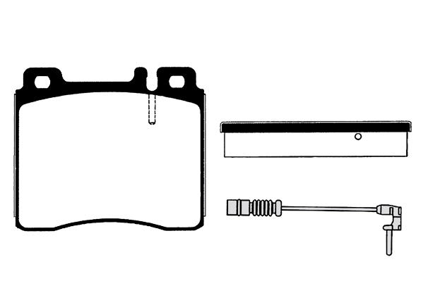 RA.0497.2 RAICAM Комплект тормозных колодок, дисковый тормоз (фото 1)