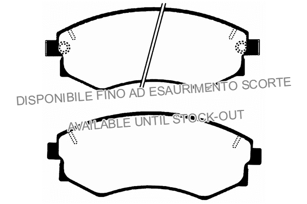 RA.0501.1 RAICAM Комплект тормозных колодок, дисковый тормоз (фото 1)