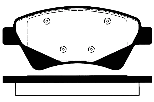 RA.0758.0 RAICAM Комплект тормозных колодок, дисковый тормоз (фото 1)