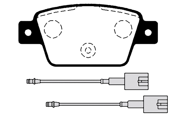 RA.0768.3 RAICAM Комплект тормозных колодок, дисковый тормоз (фото 1)