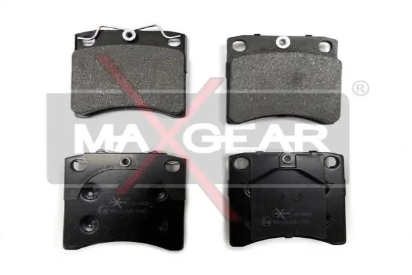 19-0438 MAXGEAR Комплект тормозных колодок, дисковый тормоз (фото 1)