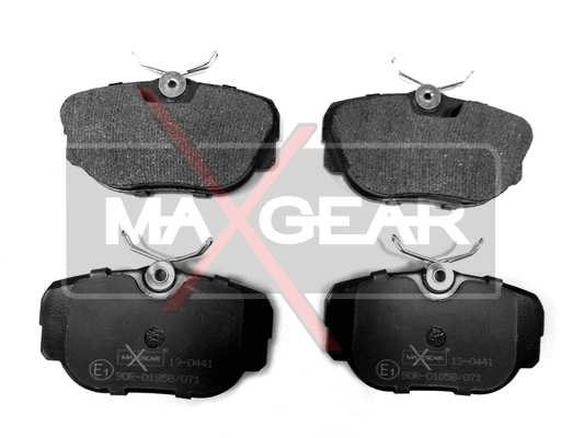 19-0441 MAXGEAR Комплект тормозных колодок, дисковый тормоз (фото 2)