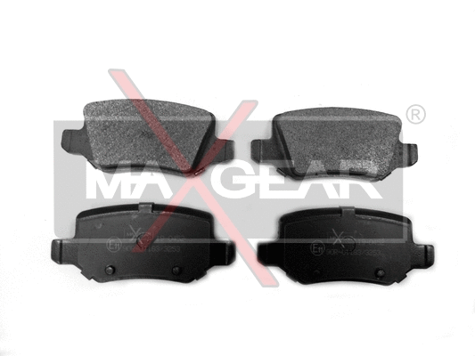 19-0452 MAXGEAR Комплект тормозных колодок, дисковый тормоз (фото 1)