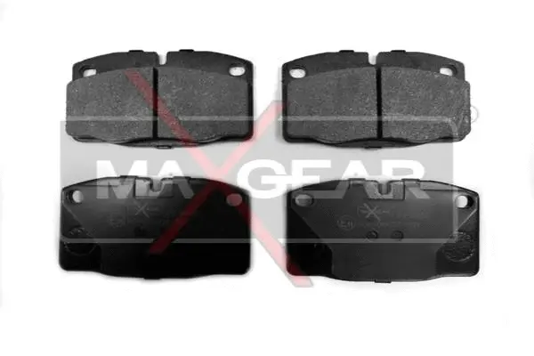 19-0458 MAXGEAR Комплект тормозных колодок, дисковый тормоз (фото 1)