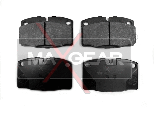 19-0458 MAXGEAR Комплект тормозных колодок, дисковый тормоз (фото 2)