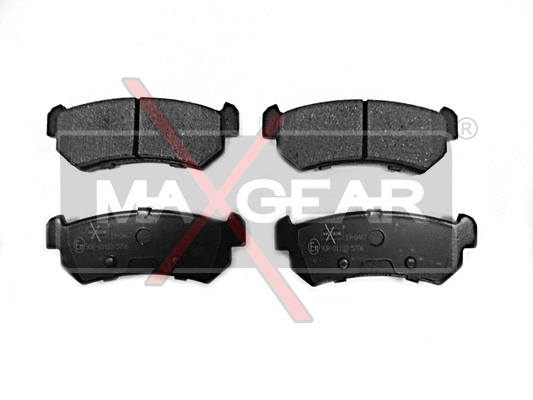 19-0467 MAXGEAR Комплект тормозных колодок, дисковый тормоз (фото 1)