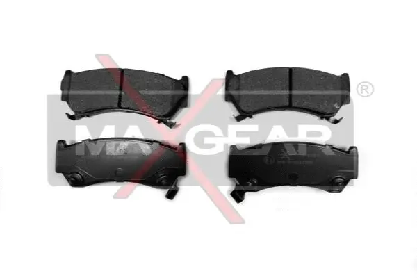 19-0481 MAXGEAR Комплект тормозных колодок, дисковый тормоз (фото 1)