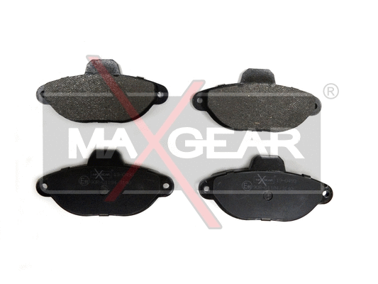 19-0493 MAXGEAR Комплект тормозных колодок, дисковый тормоз (фото 1)