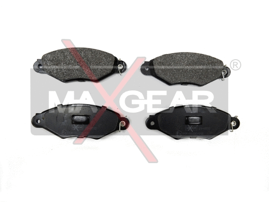 19-0555 MAXGEAR Комплект тормозных колодок, дисковый тормоз (фото 1)