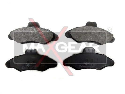 19-0557 MAXGEAR Комплект тормозных колодок, дисковый тормоз (фото 1)