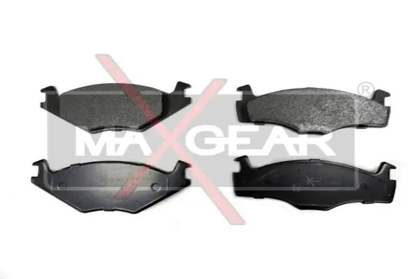 19-0584 MAXGEAR Комплект тормозных колодок, дисковый тормоз (фото 1)