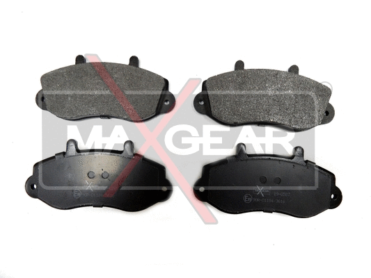 19-0587 MAXGEAR Комплект тормозных колодок, дисковый тормоз (фото 1)