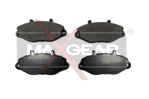 19-0589 MAXGEAR Комплект тормозных колодок, дисковый тормоз (фото 1)