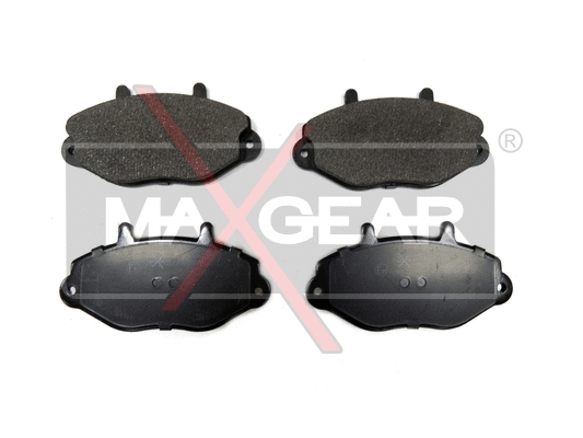 19-0589 MAXGEAR Комплект тормозных колодок, дисковый тормоз (фото 2)