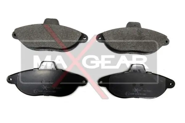 19-0591 MAXGEAR Комплект тормозных колодок, дисковый тормоз (фото 1)