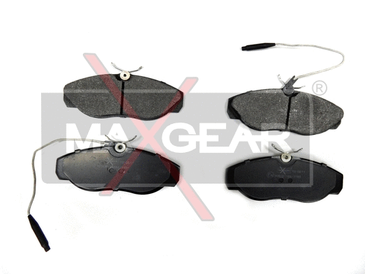 19-0611 MAXGEAR Комплект тормозных колодок, дисковый тормоз (фото 2)