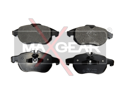 19-0632 MAXGEAR Комплект тормозных колодок, дисковый тормоз (фото 1)